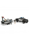 Ram 2500 Polis Aracı,Römork,Zodyak, 2 Figür Ve Aksesuarlar