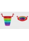 Renkli 6 Kademeli Lavabo Süzgeci
