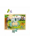 S01002909 PUZZLE ANMALS 5 PCS 2 AST