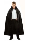 Siyah Renk Yakalı Halloween Pelerini 90 cm