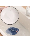 Süzgeçli Lavabo Gider Koruyucu Mat Gri