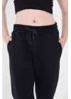 Üç İplik Basic Lastikli Eşofman Pantolon - Lacivert
