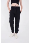 Üç İplik Basic Lastikli Eşofman Pantolon - Lacivert