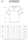 Unisex Baskılı Oversize T-Shirt - Siyah