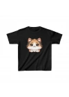 Unisex Çocuk Baskılı T-Shirt - Siyah