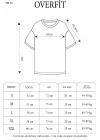 Unisex Düz Biskilet Yaka Oversize T-shirt - Yeşil