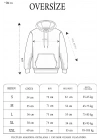 Unisex Tam Fermuarlı Kapşonlu  SweatShirt - Füme