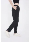 Unisex Üç İplik Basic Eşofman Pantolon - Antrasit