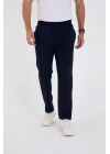 Unisex Üç İplik Basic Eşofman Pantolon - Lacivert