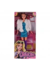 WG-66770 Parlak Elbiseli Ceketli Bebek 29 cm -Vardem