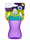 Yumuşak Uçlu Bardak 300 ml Mor