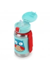 Zoo Pipetli Paslanmaz Çelik Suluk 350 ml Baykuş