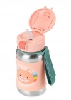 Zoo Pipetli Paslanmaz Çelik Suluk 350 ml Kedi