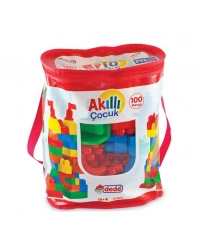 01023 Akıllı Çocuk Blokları 100 Parça