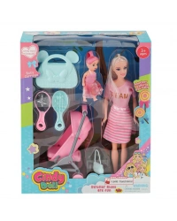 02426 Anlily Pusetli Bebek -Oyuncak