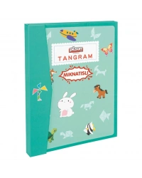 03 569 Ahşap Manyetik Tangram -NessiWorld Oyuncak