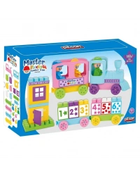 03 605 Master Blok Rakamlı Tren -NessiWorld Oyuncak