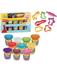 03290 16 parça HAMUR SETİ-RENGARENK / 560 gr