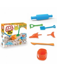 03647 500GR PLAJ KUM SET ART STAND