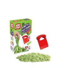 03687 NessiWorld AKSESUARLI YEŞİL KİNETİK OYUN KUMU 500 GR