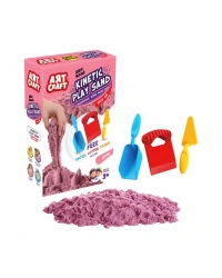03693 AKSESUARLI PEMBE KİNETİK OYUN KUMU 1000 GR