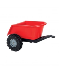 07 295K BÜYÜK TRAKTÖR RÖMORK KIRMIZI