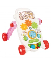 07 539 Happy İlk Adım Arabası Pembe Oyuncak