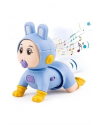 0811-1-100 KUT.PİLLİ EMEKLEYEN BEBEK -PŞA