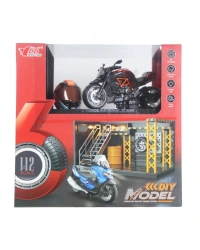 1/12 Motosiklet Gustav PB 3R Sesli ve Işıklı