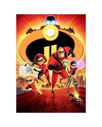 100 Parça Incredibles 2 Puzzle
