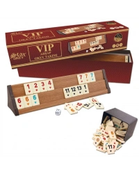 1010464 VİP Ahşap Okey Takımı Açık Renk ,Star okey