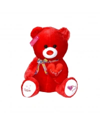 1030KR Selay, Yumoş Ayıcık Kırmızı 47cm