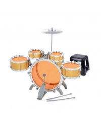 1080080 Eccho, Davul Set - Jazz Drum / 5 adet Davul, Zil ve Tabure / +3 yaş