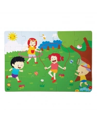 1276-CS Chiva, İlkbahar Ahşap Yer Puzzle