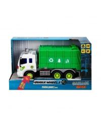 13078 1:16 Maxx Wheels Sesli ve Işıklı Geri Dönüşüm Kamyonları