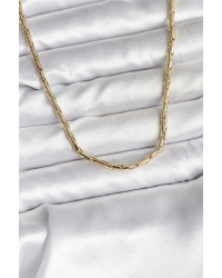 14K Gold Renk Kaplama Model CM Kadın Kolye