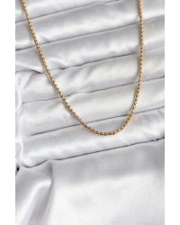 14K Gold Renk Kaplama Zincir Model CM Kadın Kolye