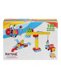 1713 Crazy 100 Parça Blok Seti -Akçiçek Oyuncak