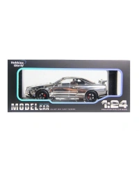 1901-300 HOBBİEZ WORLD 1/24 R34 SHİNNY COLORS-EKN