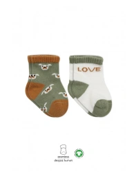 2Li Love Dog Penye Soket Çorap 10118 Nil