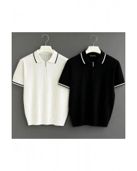 2 li set avantajlı paket erkek yazlık triko premium kalite tişört