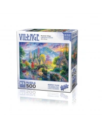 20046 Mountain Village 500 Parça Puzzle -KS