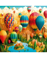 20086 PUZZLE 500 HOT AİR BALLOON FESTİVAL