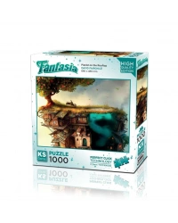 20777 PUZZLE 1000 PLANİST ON THE ROOFTOP