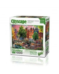 20793 PUZZLE 1000 BEAUTİFUL SUNSET İN AMSTERDAM