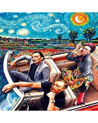 20823 PUZZLE 1000 Starry Night of Art