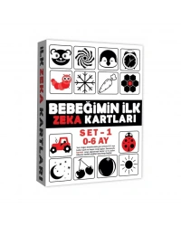 2199 Eğitici Kartlar 0-6 Ay Zeka Kartları