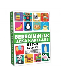 2212 Eğitici Kartlar 12-24 Ay Zeka Kartları  -Dıytoys