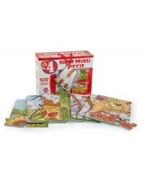 2488  MEVSİMLER SÜPER RENKLİ PUZZLE 4LÜ