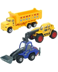 3lü İnşaat Araçları Seti